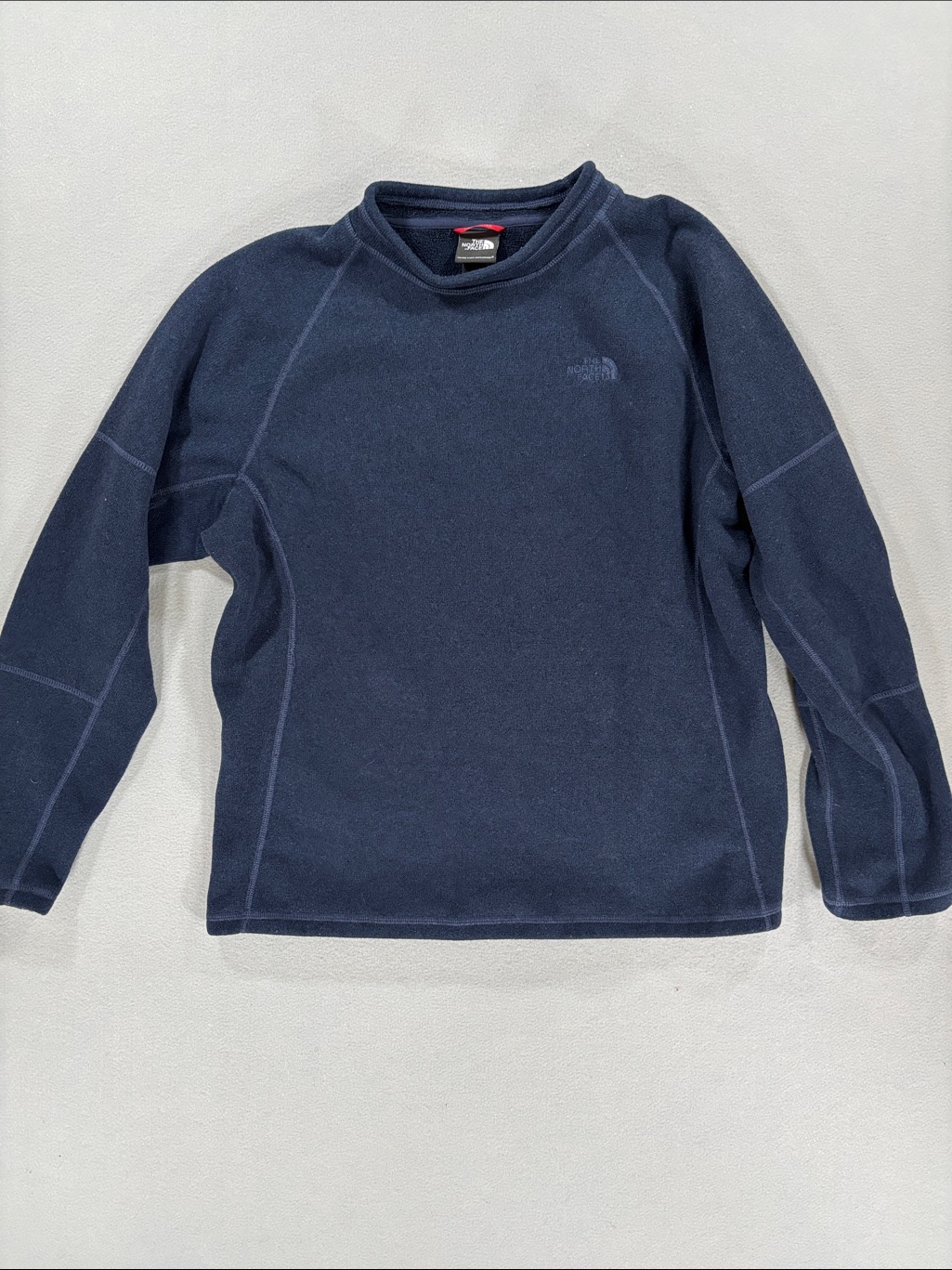 The North Face Men’s Navy Crewneck Fleece Pullover